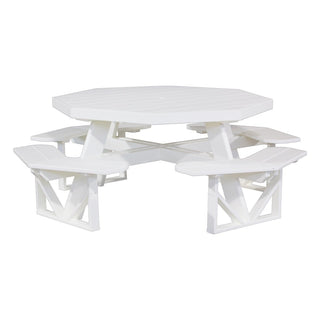 LuxCraftOutdoor Octagon Picnic TablePOPTWAloha Habitat