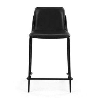 M.A.D. FurnitureM.A.D. | SLING COUNTER STOOL | G42CG42CU-BLK-BLK LTHRAloha Habitat