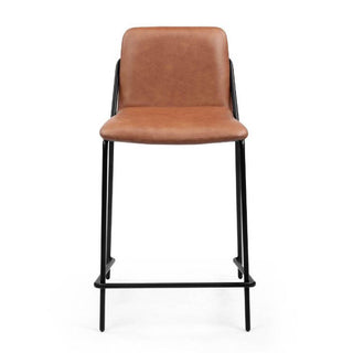 M.A.D. FurnitureM.A.D. | SLING COUNTER STOOL | G42CG42CU-BLK-CHN LTHRAloha Habitat