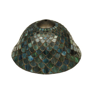 Meyda Lighting12"W Tiffany Fishscale Shade23953Aloha Habitat