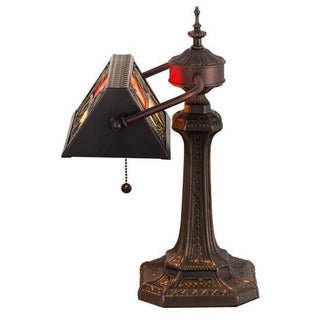 Meyda Lighting15.5"H Camel Mission Banker's Lamp27142Aloha Habitat