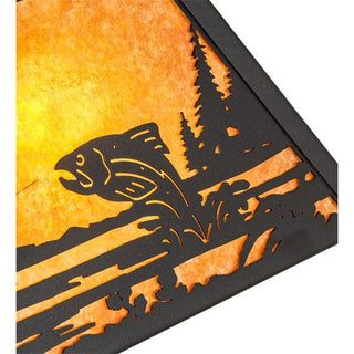 Meyda Lighting16" Square Fly Fisherman Pendant76314Aloha Habitat