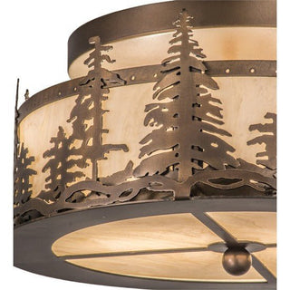 Meyda Lighting16"W Tall Pines Flushmount164390Aloha Habitat