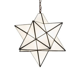 Meyda Lighting18" Wide Moravian Star White Pendant21842Aloha Habitat