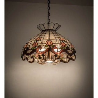 Meyda Lighting20"W Roseborder Pendant31208Aloha Habitat