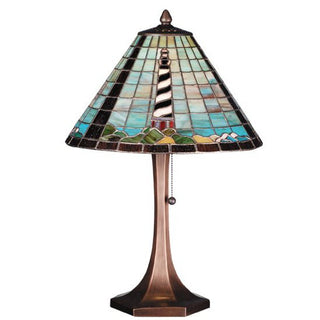 Meyda Lighting21"H The Lighthouse on Cape Hatteras Table Lamp69409Origins of Home