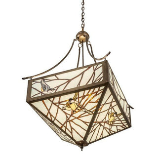 Meyda Lighting24" Square Backyard Friends Inverted Pendant51874Aloha Habitat