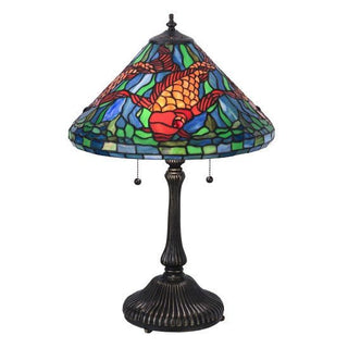 Meyda Lighting24.5"H Tiffany Koi Table Lamp154003Aloha Habitat