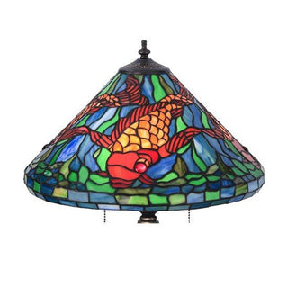 Meyda Lighting24.5"H Tiffany Koi Table Lamp154003Aloha Habitat