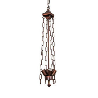 Meyda Lighting24"W Mission 4 Chain Inverted Pendant Hardware36195Origins of Home