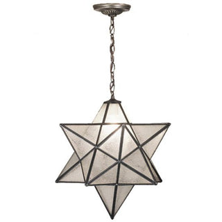 Meyda Lighting24"W Moravian Star Clear Seeded Pendant15151Origins of Home