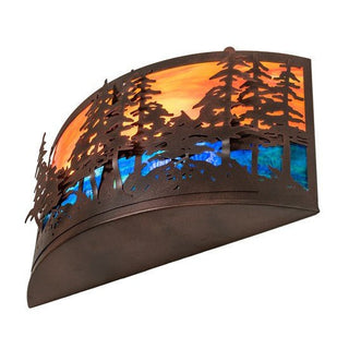 Meyda Lighting24"W Tall Pines Wall Sconce189494Aloha Habitat