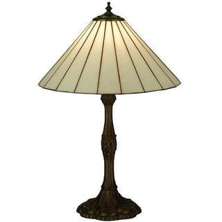 Meyda Lighting26.5"H Duncan White Table Lamp137668Aloha Habitat