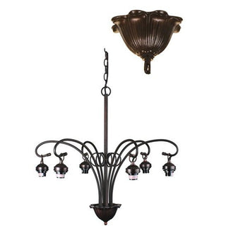 Meyda Lighting26"W Victorian 6 LT Chandelier Hardware98631Origins of Home