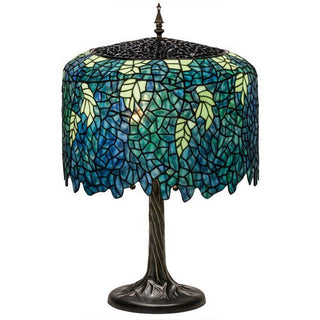 Meyda Lighting28" High Tiffany Wisteria Table Lamp118689Origins of Home