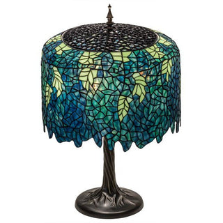 Meyda Lighting28" High Tiffany Wisteria Table Lamp118689Origins of Home