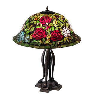 Meyda Lighting30" High Tiffany Rosebush Table Lamp229111Aloha Habitat