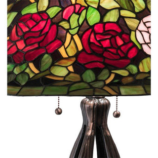 Meyda Lighting30" High Tiffany Rosebush Table Lamp229111Aloha Habitat