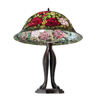 Meyda Lighting30" High Tiffany Rosebush Table Lamp229111Aloha Habitat