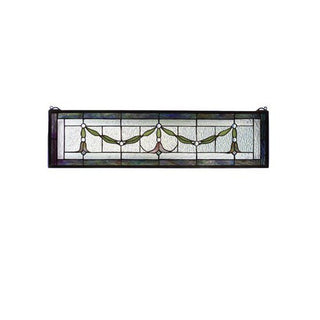 Meyda Lighting32"W X 8"H Garland Swag Stained Glass Window98102Origins of Home