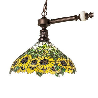 Meyda Lighting35" Long Wild Sunflower 2 LT Island Pendant65825Aloha Habitat