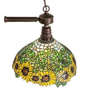 Meyda Lighting35" Long Wild Sunflower 2 LT Island Pendant65825Aloha Habitat