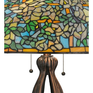 Meyda Lighting36" High Tiffany Laburnum Trellis Table Lamp139419Aloha Habitat