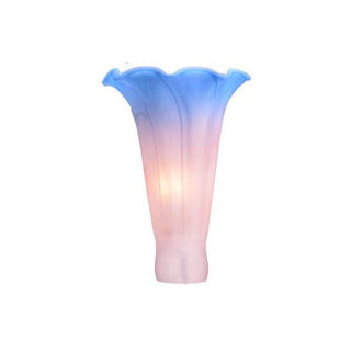 Meyda Lighting3"W x 5"H Pink/Blue Lily Shade10185Aloha Habitat