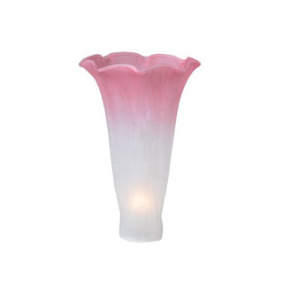 Meyda Lighting3"W x 5"H White/Pink Lily Shade10187Aloha Habitat