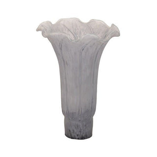 Meyda Lighting4" Wide X 6" High Grey Pond Lily Shade141330Aloha Habitat