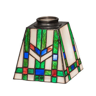 Meyda Lighting5" Square Prairie Wheat Shade24266Aloha Habitat