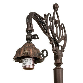 Meyda Lighting59"H Victoria Bridge Arm Floor Lamp31291Aloha Habitat