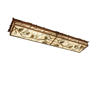 Meyda Lighting62" Long Whispering Pines Oblong Flushmount99359Aloha Habitat