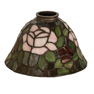 Meyda Lighting8" Wide Tiffany Rosebush Shade21710Aloha Habitat