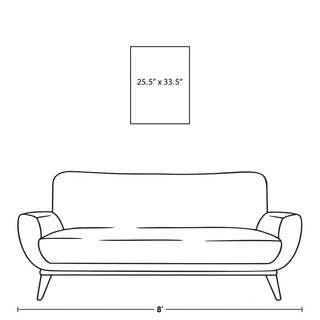 Origins of Home24 x 32 Blue Oblivion II52GCLJ0053 - FR - ECOMMOrigins of Home