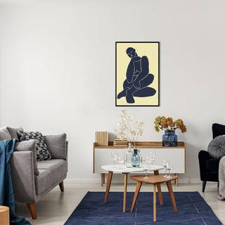 Origins of Home24 x 36 Navy Shapes II52GCBA1773 - FR - ECOMMOrigins of Home