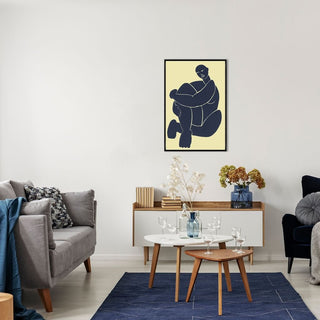 Origins of Home24 x 36 Navy Shapes III52GCBA1774 - FR - ECOMMOrigins of Home