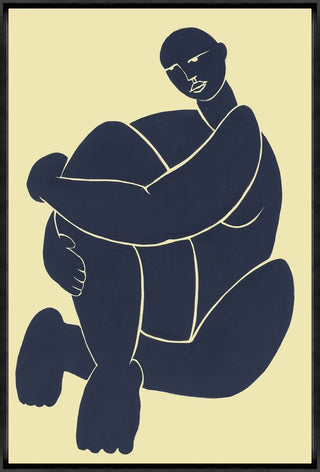 Origins of Home24 x 36 Navy Shapes III52GCBA1774 - FR - ECOMMOrigins of Home