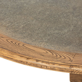 Park Hill CollectionPark Hill | Aged Zinc Top Round Dining Table | EFT06093EFT06093Aloha Habitat