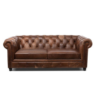 Park Hill CollectionPark Hill | Barrington Tufted Leather Sofa, Vintage Umber | EFS36066EFS36066Aloha Habitat