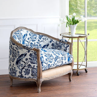 Park Hill CollectionPark Hill | Bluebird Toile Settee | EFS00460EFS00460Aloha Habitat