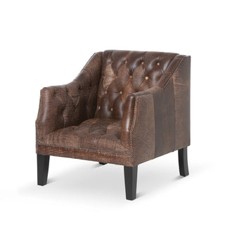 Park Hill CollectionPark Hill | Brent Tufted Leather Club Chair, Vintage Umber | EFS36166EFS36166Aloha Habitat