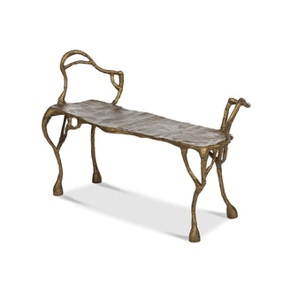 Park Hill CollectionPark Hill | Cast Aluminum Organic Root Bench | EFS20548EFS20548Aloha Habitat