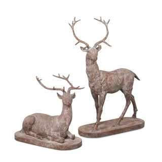 Park Hill CollectionPark Hill | Cast Iron Estate Stags, Set of 2 | EAG80265EAG80265Aloha Habitat