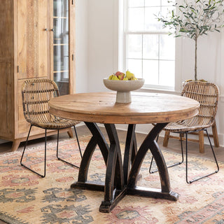 Park Hill CollectionPark Hill | Elba Round Wood Dining Table | EFT20118EFT20118Aloha Habitat