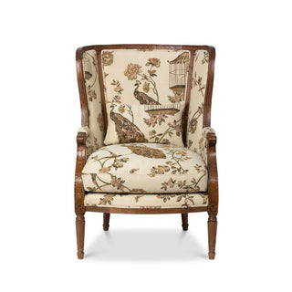 Park Hill CollectionPark Hill | Flourish Pattern Wood Framed Wing Chair | EFS26027EFS26027Aloha Habitat