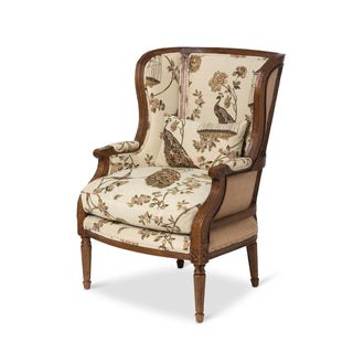 Park Hill CollectionPark Hill | Flourish Pattern Wood Framed Wing Chair | EFS26027EFS26027Aloha Habitat