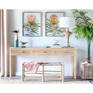 Park Hill CollectionPark Hill | Marissa Teak and Rattan Console Table | EFC30210EFC30210Aloha Habitat