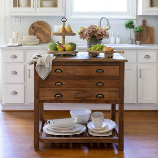 Park Hill CollectionPark Hill | Old Pine Cottage Kitchen Island | EFC81601EFC81601Aloha Habitat