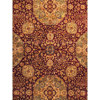 PasargadPasargad Home Agra Collection Hand - Knotted Lamb's Wool Area Rug - 11' 2" X 18' 4" , RedPH - 260 11X18Aloha Habitat